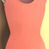 GK Elite PINK VELVET LADIES X-SMALL SLVLS GYMNASTICS DANCE TANK LEOTARD Sz AXS - Image 5