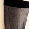 GK DANCE JAZZ PANTS CHILD LARGE BLACK TWILIGHT FOIL VELVET WAIST HIP HUGGER Sz L - Image 7