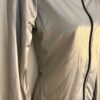 GK WARM UP JACKET ADULT SMALL SILVER METALLIC ZIP FRONT GYMNASTICS DANCE CHEER S - Image 3