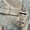 GK WARM UP JACKET ADULT SMALL SILVER METALLIC ZIP FRONT GYMNASTICS DANCE CHEER S - Image 7