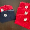 DURABLE  Lot of 5 BLANK T-Shirts ADULT SMALL S/S Crew Neck 4-Red 1-Navy