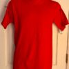 DURABLE  Lot of 5 BLANK T-Shirts ADULT SMALL S/S Crew Neck 4-Red 1-Navy - Image 4