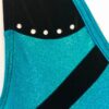 GK FROZEN HEART ADULT X-SMALL SEAGLASS FOIL SWAR JA TANK GYMNASTIC LEOTARD AXS - Image 2