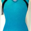 GK FROZEN HEART ADULT X-SMALL SEAGLASS FOIL SWAR JA TANK GYMNASTIC LEOTARD AXS - Image 3