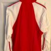 GK WARM UP JACKET ADUTL X-SMALL RED WHITE TASLAN ZIP SKATE GYMNASTICS CHEER XS - Image 3