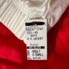 GK WARM UP JACKET ADUTL X-SMALL RED WHITE TASLAN ZIP SKATE GYMNASTICS CHEER XS - Image 4