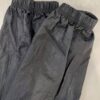 GK WARM UP UNISEX CHILD LARGE GRAY CRINKLE NYLON GYMNASTICS CHEER PANTS Sz CL - Image 4