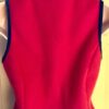 GK PINK FLEECE VEST ADULT X-SMALL BLUE VELVET TRIM FRONT ZIP SKATE GYM Sz XS - Image 5