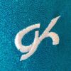 GK FROZEN HEART ADULT X-SMALL SEAGLASS FOIL SWAR JA TANK GYMNASTIC LEOTARD AXS - Image 5