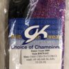 GK DANCE ADULT SMALL AMETHYST SPARKLE AND BLACK DRYTECH GAUNTLETS DANCE AS NWT - Image 3