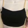 GK Sports Bra Camisole ADULT MEDIUM Cotton/Spandex BLACK STYLE #1480 AM NWT!