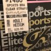 GK Sports Bra Camisole ADULT MEDIUM Cotton/Spandex BLACK STYLE #1480 AM NWT! - Image 4