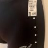 GK CHEER MICRO MINI WORKOUT SHORTS ADULT X-SMALL BLACK NYLON/SPANDEX JA GYM XS - Image 4