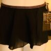 GK DANCE BALLET GIRLS X-SMALL CLASSIC FAUX WRAP GEORGETTE SKIRT GOLD FOIL Sz CXS