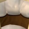 GK HIGH PERFORMANCE GYMNASTICS DANCE SEAMLESS SPORTS BRA CHILD SMALL BROWN CS - Image 3