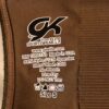 GK HIGH PERFORMANCE GYMNASTICS DANCE SEAMLESS SPORTS BRA CHILD SMALL BROWN CS - Image 4
