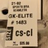 GK HIGH PERFORMANCE GYMNASTICS DANCE SEAMLESS SPORTS BRA CHILD SMALL BROWN CS - Image 6