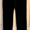 GK ELITE DANCE JAZZ LADIES MEDIUM BLACK VELVET CUFFED DRESS PERFORMANCE PANTS M - Image 2