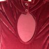 GK ICE SKATE DANCE ADULT SMALL SLVLS PLUM VELVET TURTLENECK ROYAL P/S UNITARD AS - Image 6