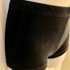 GK BLACK VELVET ADULT X-SMALL MICRO MINI CRYSTALS CHEER DANCE GYMNASTS SHORTS XS - Image 5