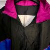 GK WARM UP ADULT LARGE CRINKLE NYLON BLACK GYMNAST SPORT JACKET SZ L NWT! - Image 3