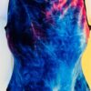 GK ELITE DANCE JAZZ ADULT SMALL TIE DYE VELVET CAMISOLE CROP TOP Sz AS NWT!