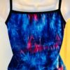 GK ELITE DANCE JAZZ ADULT SMALL TIE DYE VELVET CAMISOLE CROP TOP Sz AS NWT! - Image 6