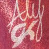 ALY RAISMAN FIESTA FASHION ADULT X-SMALL GK GYMNASTIC DANCE TANK LEOTARD AXS NWT - Image 5
