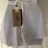 LEOâ€™S GK DANCE BALLET CLASSIC CREPE WRAP SKIRT TIE GIRLS ONE SIZE WHITE Sz OS - Image 2