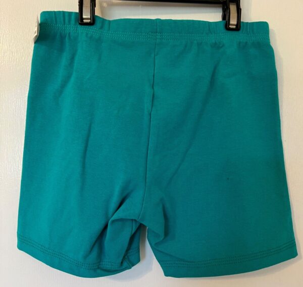 GK GREEN WORKOUT SHORTS LADIES X-SMALL DANCE CHEER GYMNASTICS COTTON/SPANDEX XS - Image 6