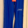 GK â€œSKATEâ€ GRAPHIC GIRLS MEDIUM ROYAL COTTON ATHLETIC LOUNGE STRIPES PANTS Sz CM - Image 4