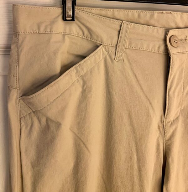 Eddie Bauer Women's Size 10Tan Roll Up Capri Convertible Outdoor Hiking Pants 10 - Image 4