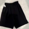 GK Youth MEDIUM Black Blended Cotton GYMNASTIC Graphic Heavyweight Jersey Shorts - Image 5