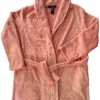 Rene Rofe Sleepwear Women's Medium Peony Hearts Plush Knee Length Robe Sz M - Image 9