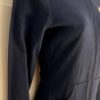 GK "GYMNASTICS" CREST ADULT MEDIUM NAVY COTTON HOODED CASUAL WARM UP JACKET Sz M - Image 4
