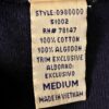 GK "GYMNASTICS" CREST ADULT MEDIUM NAVY COTTON HOODED CASUAL WARM UP JACKET Sz M - Image 8