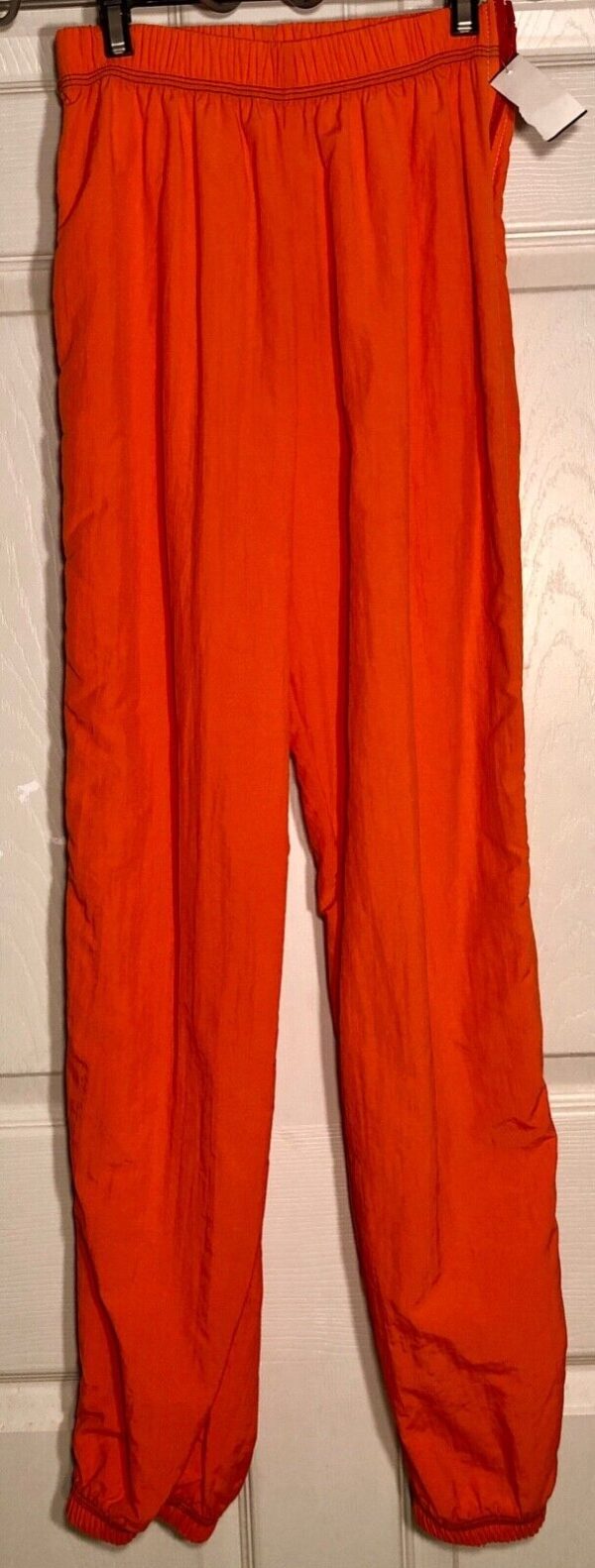 GK ELITE ORANGE MESH LINED ZIP-OFF WARMUP PANTS TASLAN ADULT S - Image 4