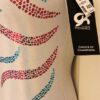 GK OPAL ILLUSION ADULT X-SMALL WHITE OPAL BLUE SEQ GYMNASTICS DANCE LEOTARD AXS - Image 5