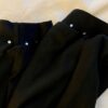 GK DANCE BLACK CAPRI LADIES X-SMALL COTTON/SPANDEX JA CUFFS CAPRI CHEER Sz AXS - Image 7