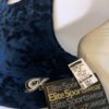GK ELITE JAZZ DANCE CHEER GIRLS SMALL NAVY CRUSHED VELVET TANK CROP TOP Sz CS - Image 2