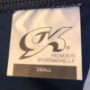 GK ELITE JAZZ DANCE CHEER GIRLS SMALL NAVY CRUSHED VELVET TANK CROP TOP Sz CS - Image 5