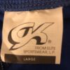 GK ELITE ANTRON/STRCH CHILD LARGE TRADITIONAL LEG CUT BRIEF BLUE Sz CL NWT! - Image 4