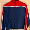 GK WARM UP JACKET ADULT X-SMALL ROYAL & RED SUPPLEX CHEER GYMNAST ACTIVEWEAR XS - Image 2