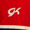 GK WARM UP JACKET ADULT X-SMALL ROYAL & RED SUPPLEX CHEER GYMNAST ACTIVEWEAR XS - Image 4