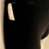 GK WORKOUT SHORTS ADULT SMALL MICRO MINI BLACK VELVET CHEER DANCE GYMNASTIC SZ S - Image 3