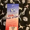 GK DANCE BEACH LOUNGE PANTS LADIES LARGE COTTON WHITE â€œCHEERâ€ PRINT Sz AL NWT! - Image 3