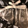 GK DANCE BEACH LOUNGE PANTS LADIES LARGE COTTON WHITE â€œCHEERâ€ PRINT Sz AL NWT! - Image 6