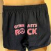 GK SOFFE "GYMNASTS ROCK" PRINT ADULT MEDIUM NAVY COTTON GRAPHICS BOXER SHORTS M - Image 5