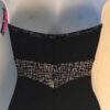 NWT! GK ELITE CHILDS BLACK HALTER FOIL GYMNASTICS DANCE LEO SIZE CL - Image 2