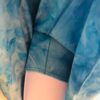 GK ICE FIGURE SKATE LADIES X-SMALL CAP SLV BLUE NYLON TIE-DYE VELVET DRESS AXS - Image 4